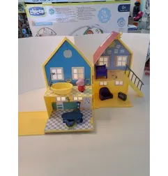 Casa Peppa Pig Con Personaggio Peppa e Arredi