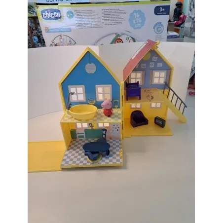 Casa Peppa Pig Con Personaggio Peppa e Arredi