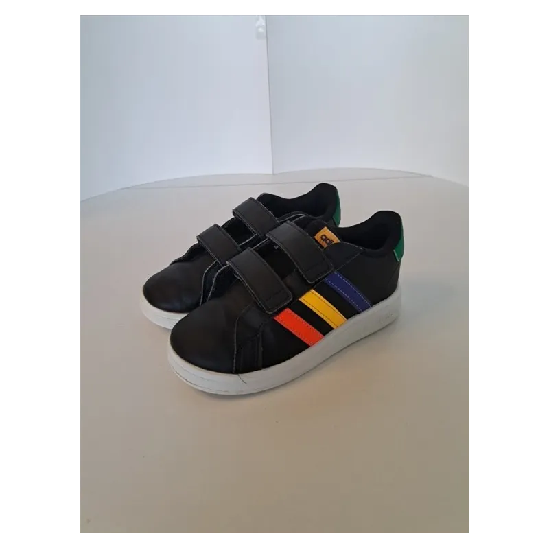 Scarpe Adidas Nere E Colorate N.27