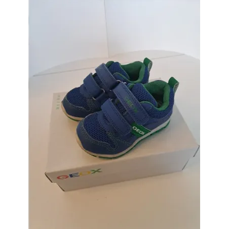 Scarpe Geox Blu E Verdi Con Scatola N.21