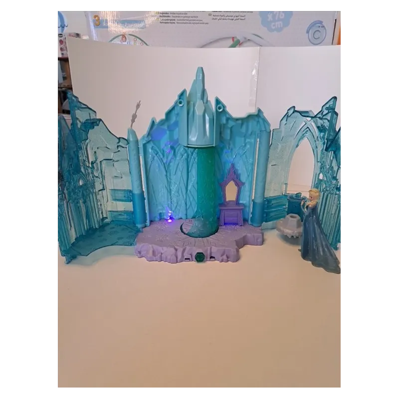 Castello Di Frozen Con Elsa Con Luci