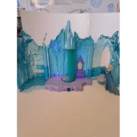 Castello Di Frozen Con Elsa Con Luci