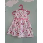 Vestito Prenatal Bianco Con Fiori 24-36 M