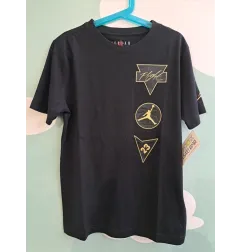 T Shirt Nera Jordan Flight 10-12 A