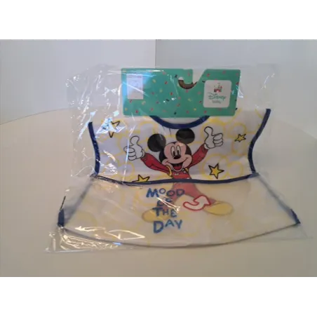 Bavaglia In Spugna Plastificata Topolino Nuova