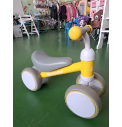 Bicicletta Senza Pedali Cavalcabile MHCYLION Gialla e Grigia