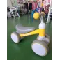 Bicicletta Senza Pedali Cavalcabile MHCYLION Gialla e Grigia