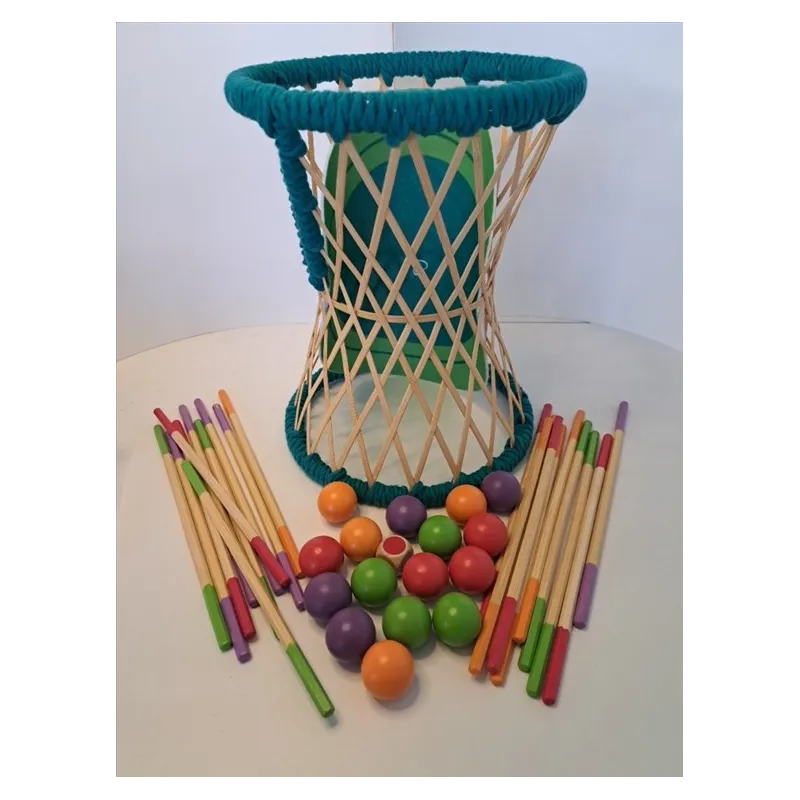 Gioco In Legno Con Palline E Stecchini