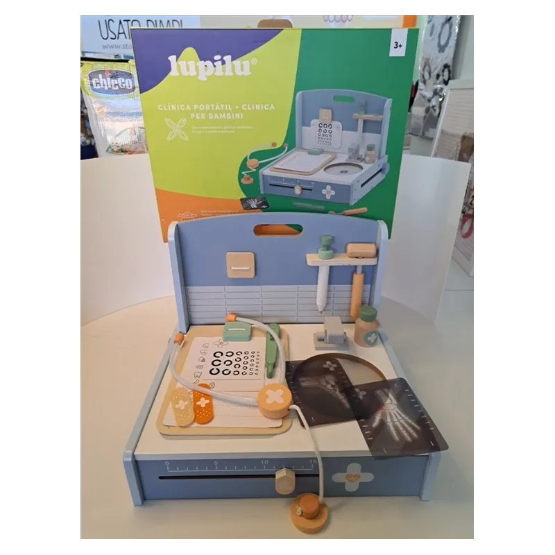 Clinica Portatile In Legno Per Bambini
