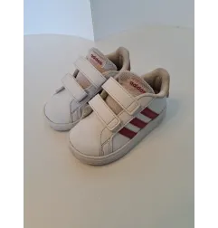 Scarpe Adidas Bianche E Fucsia (brillantini) N. 21