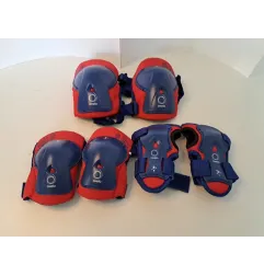 Protezioni Ginocchia, Polsi e Gomiti Rosso e Blu