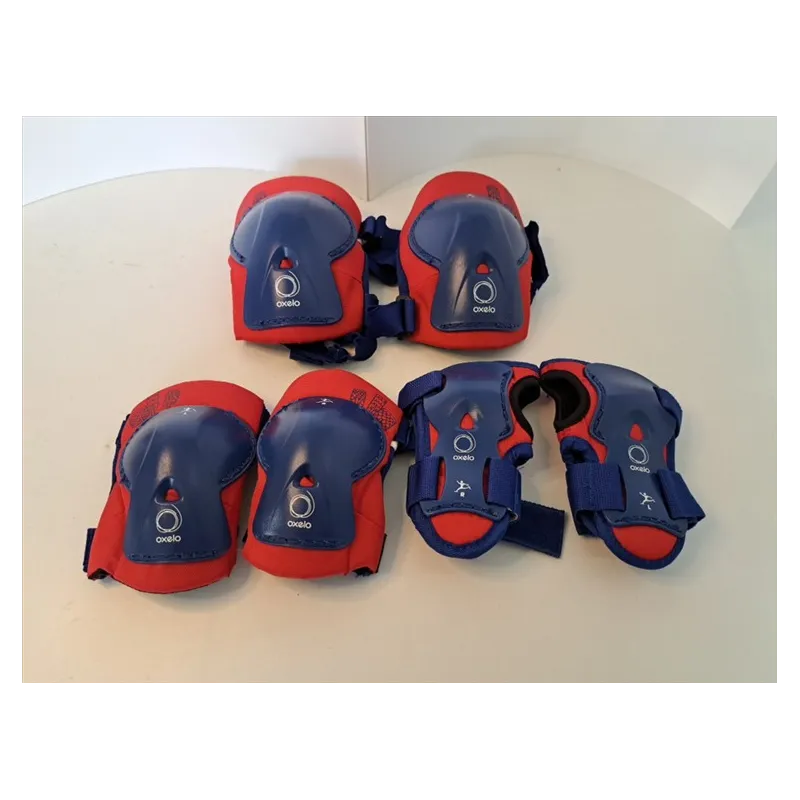 Protezioni Ginocchia, Polsi e Gomiti Rosso e Blu