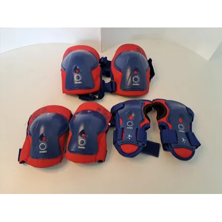 Protezioni Ginocchia, Polsi e Gomiti Rosso e Blu