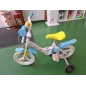Bicicletta 12" Peppa Pig Con Rotelle