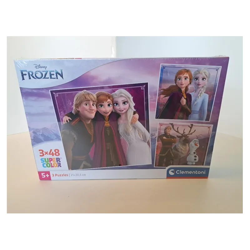 Puzzle Frozen 3x48 PZ Nuovo