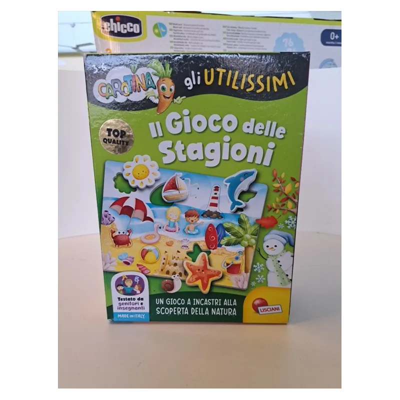Gioco Carotina Il Gioco Delle Stagioni Incastri e Puzzle