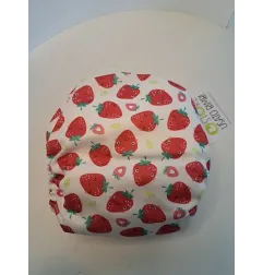 Pannolino Lavabile Bambino Mio Tutto-In-Uno Fragole + 3 Inserti Lavabili In Cotone