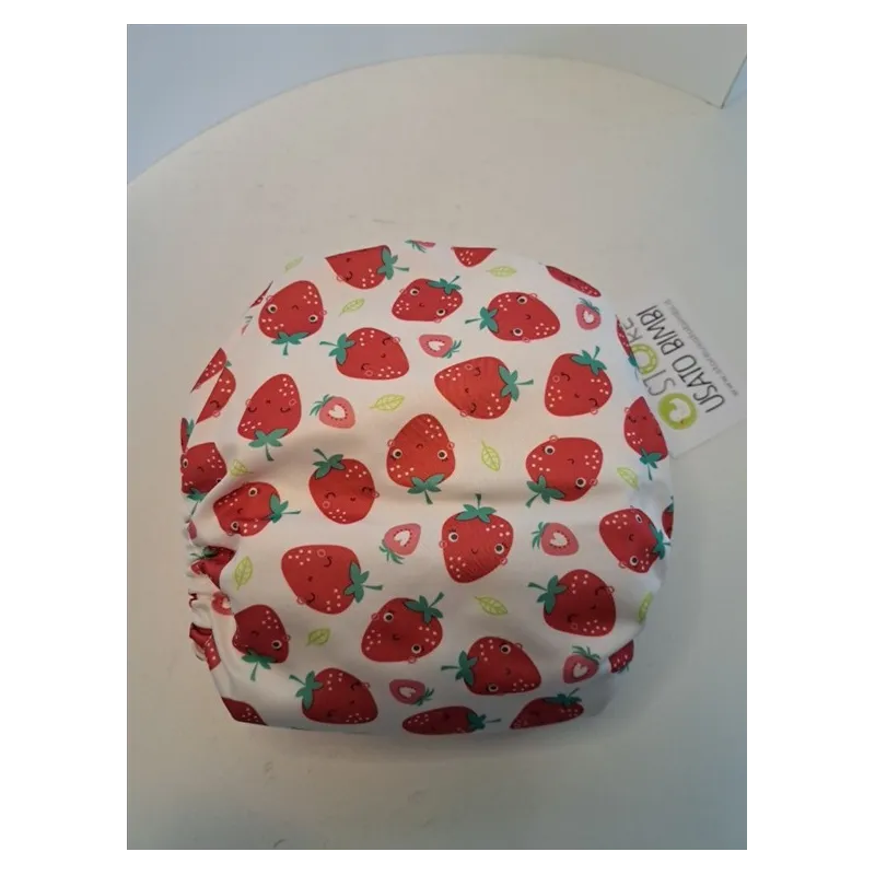 Pannolino Lavabile Bambino Mio Tutto-In-Uno Fragole + 3 Inserti Lavabili In Cotone