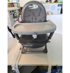 Seggiolino Da Tavolo Chicco Grigio Con Vassoio