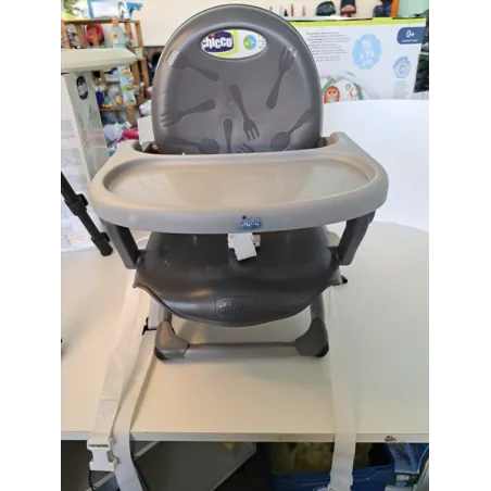 Seggiolino Da Tavolo Chicco Grigio Con Vassoio