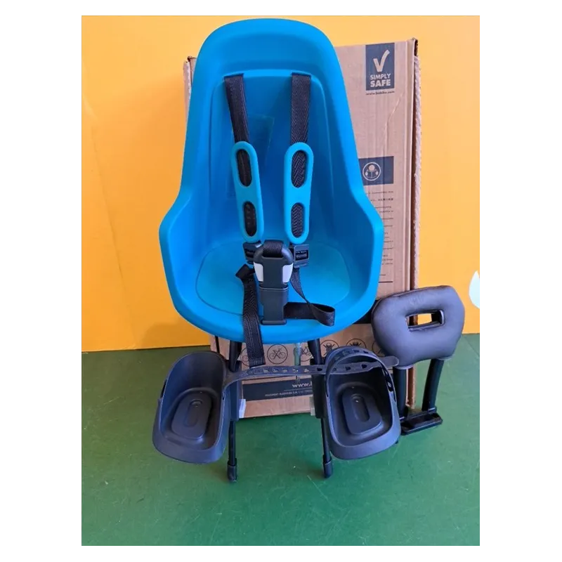 Seggiolino Bici Anteriore BOBIKE Go Mini Con Accessorio Poggiatesta/Mani