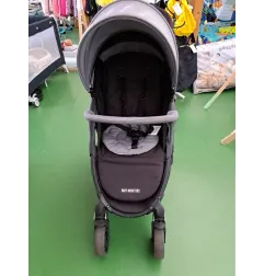 Passeggino Baby Monster Grigio Con Copertura Pioggia