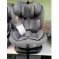 Seggiolino Auto Leo+ 40/150 Cm, Girevole e Reclinabile, Isofix Grigio