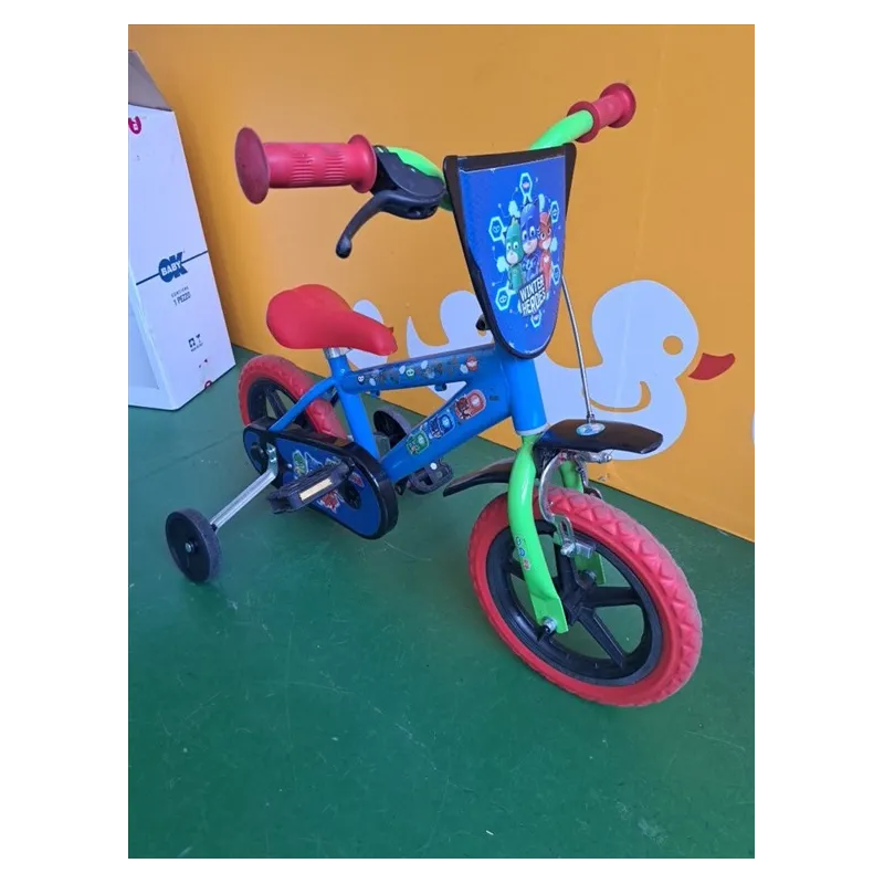 Bicicletta Pj Mask 12 Pollici Con Rotelle