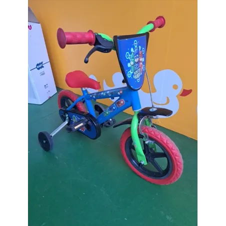 Bicicletta Pj Mask 12 Pollici Con Rotelle