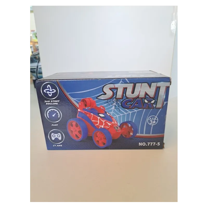 Macchinina Spiderman Che Gira Su Se Stessa Telecomandata Stunt Car Nuova