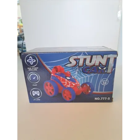 Macchinina Spiderman Che Gira Su Se Stessa Telecomandata Stunt Car Nuova