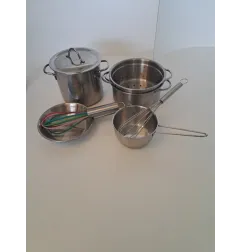 Set Pentolini In Acciaio