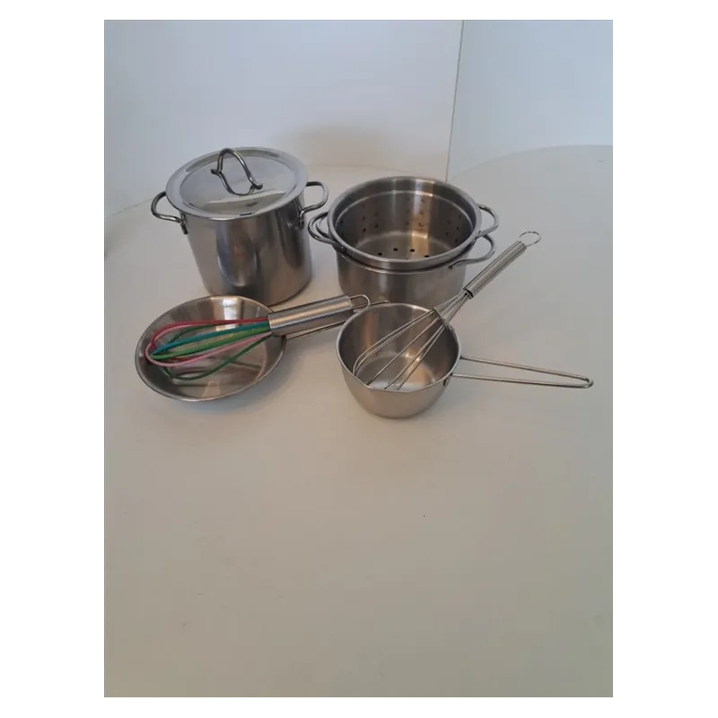 Set Pentolini In Acciaio