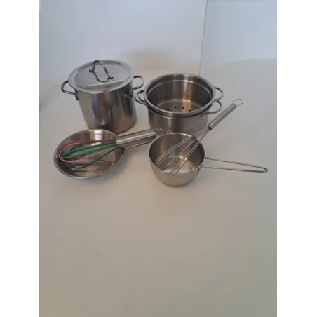 Set Pentolini In Acciaio