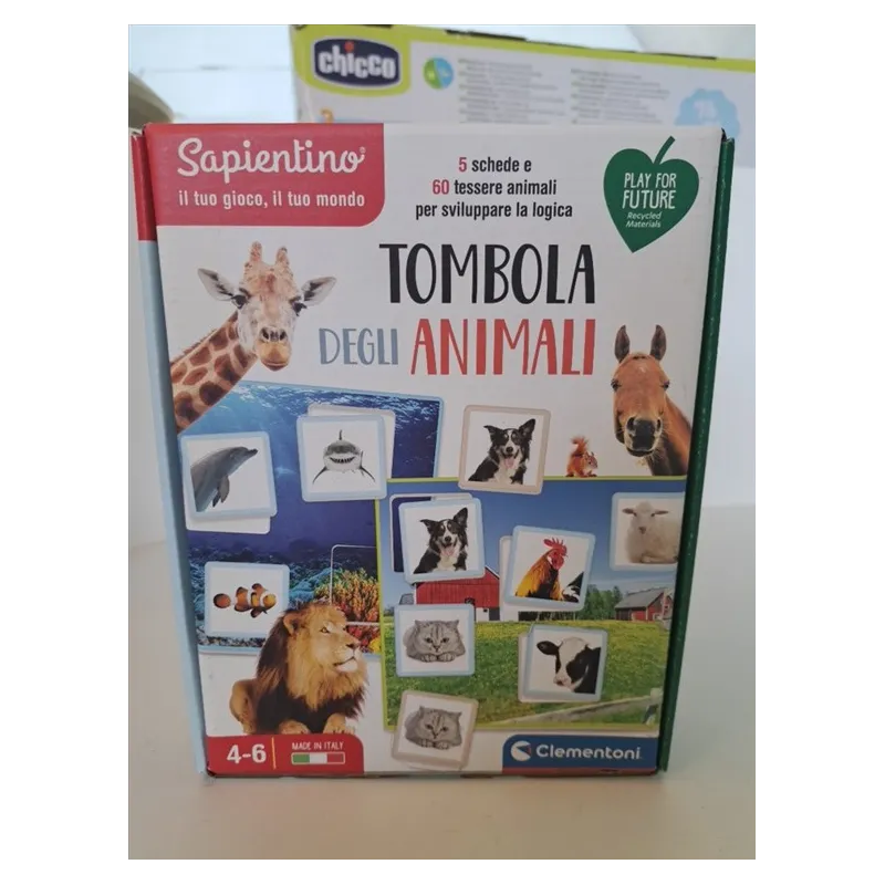 Gioco La Tombola Degli Animali Sapientino