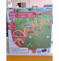 Pista Delle Biglie In Legno