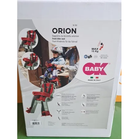 Seggiolino Bici Anteriore Orion Ok Baby