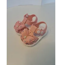 Sandaletti Baby Farfallina Rosa N 17