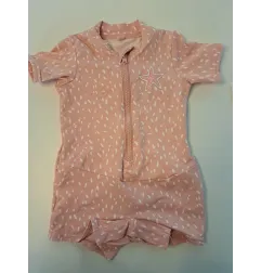 Cosumtume Intero / Piccola Muta Rosa Stella Marina 6/9 M