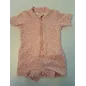 Cosumtume Intero / Piccola Muta Rosa Stella Marina 6/9 M