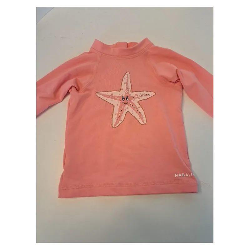 Maglia UV Pretection Rosa Stella Marina 6/12 M