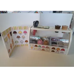 La Gelateria In Legno Con Menù e Soldi Melissa & Doug