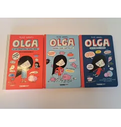 Collana Libro Terre Di Mezzo: Olga e La Creatura Senza Nome, Va In Orbita e Cuccioli  3 PZ