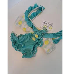Bikini Ovs Azzurro E Limoni 7-8 A