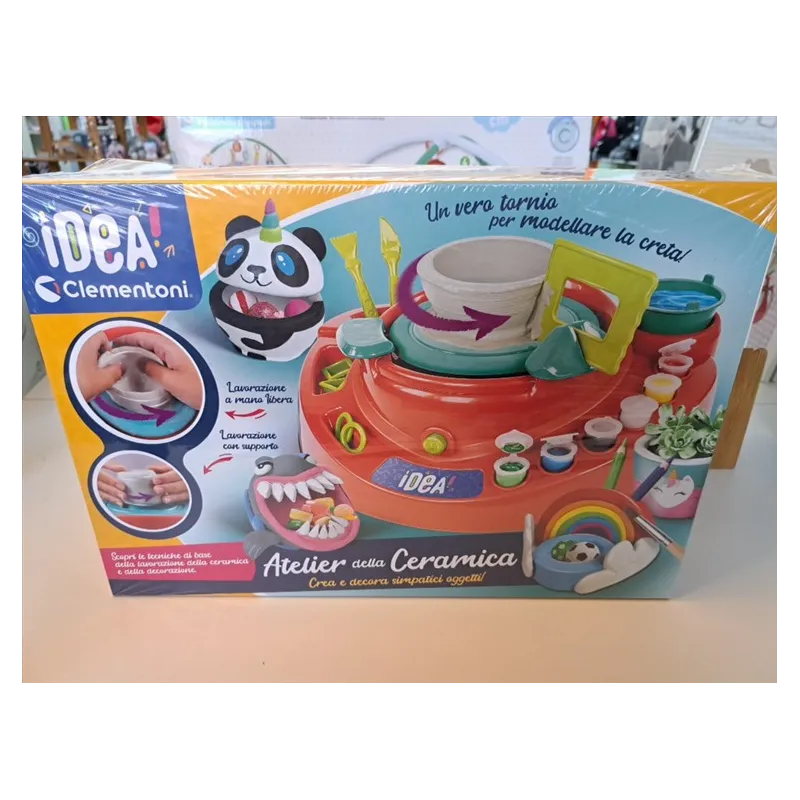 Gioco Atelier Della Ceramica Idea Clementoni - Nuovo