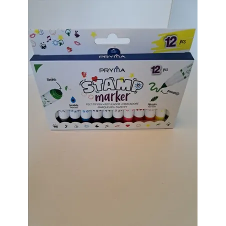 Pennarelli Stampini Stamp Marker 12 PZ