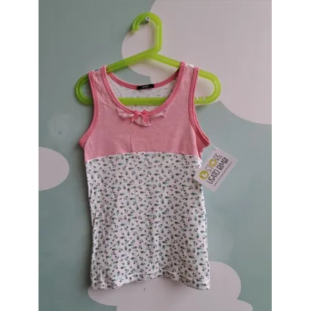 Canotta Tezenis Rosa Fiorellini 6 A