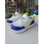 Scarpe Nike Bianche Baffo Giallo Fluo N 19.5