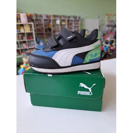 Scarpe Puma Blu Nere Verdi N 20