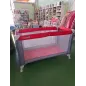 Lettino Da Campeggio Brevi Rosso e Grigio